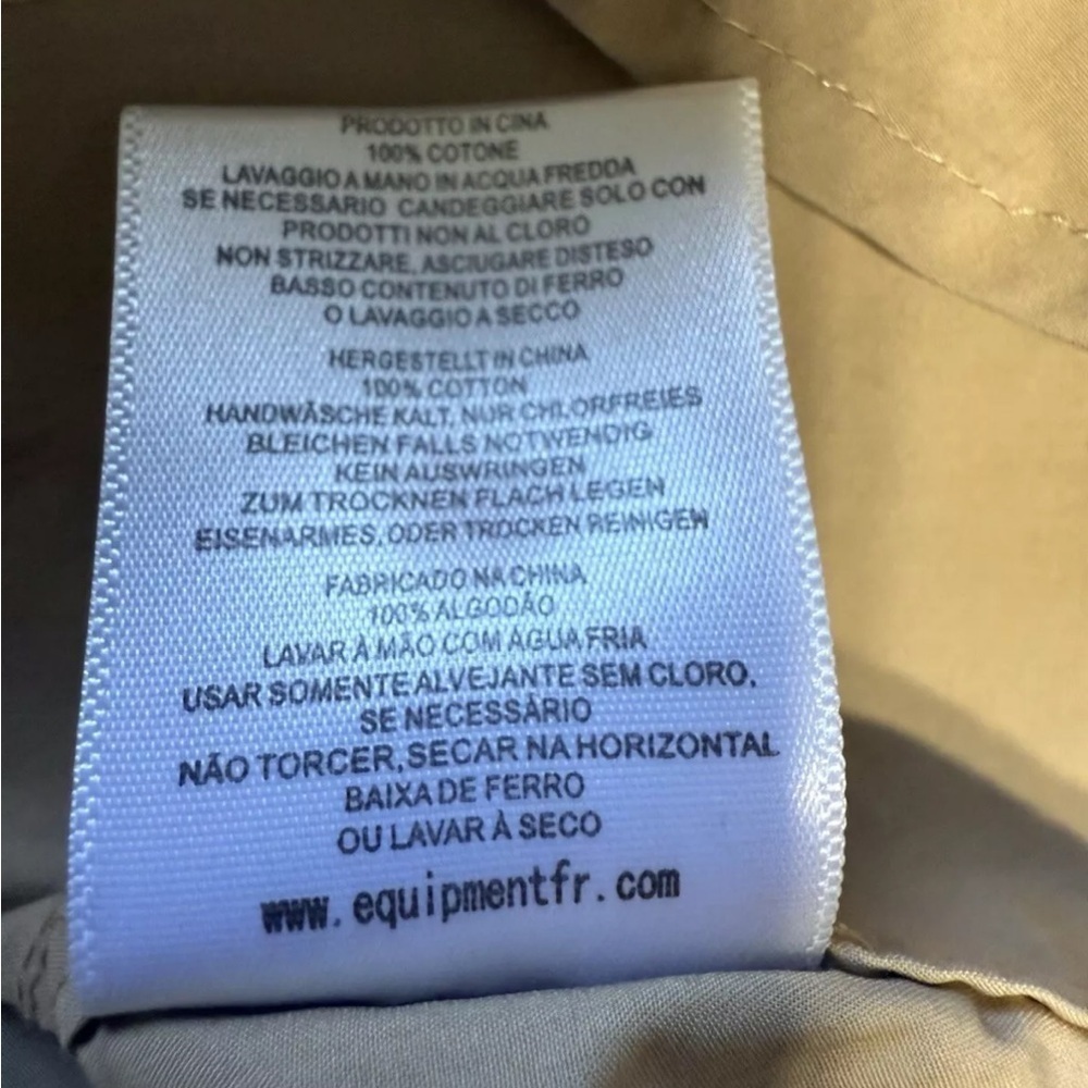 EQUIPMENT Remy Utility Dress Size M - Picture 9 of 14